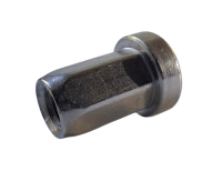 Blindnietmutter M6x1 mit Flachkopf 4mm hoch, Stahl Zink...