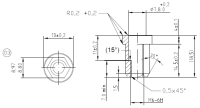 Blindnietmutter M6x1 mit Flachkopf 4mm hoch, Stahl Zink...